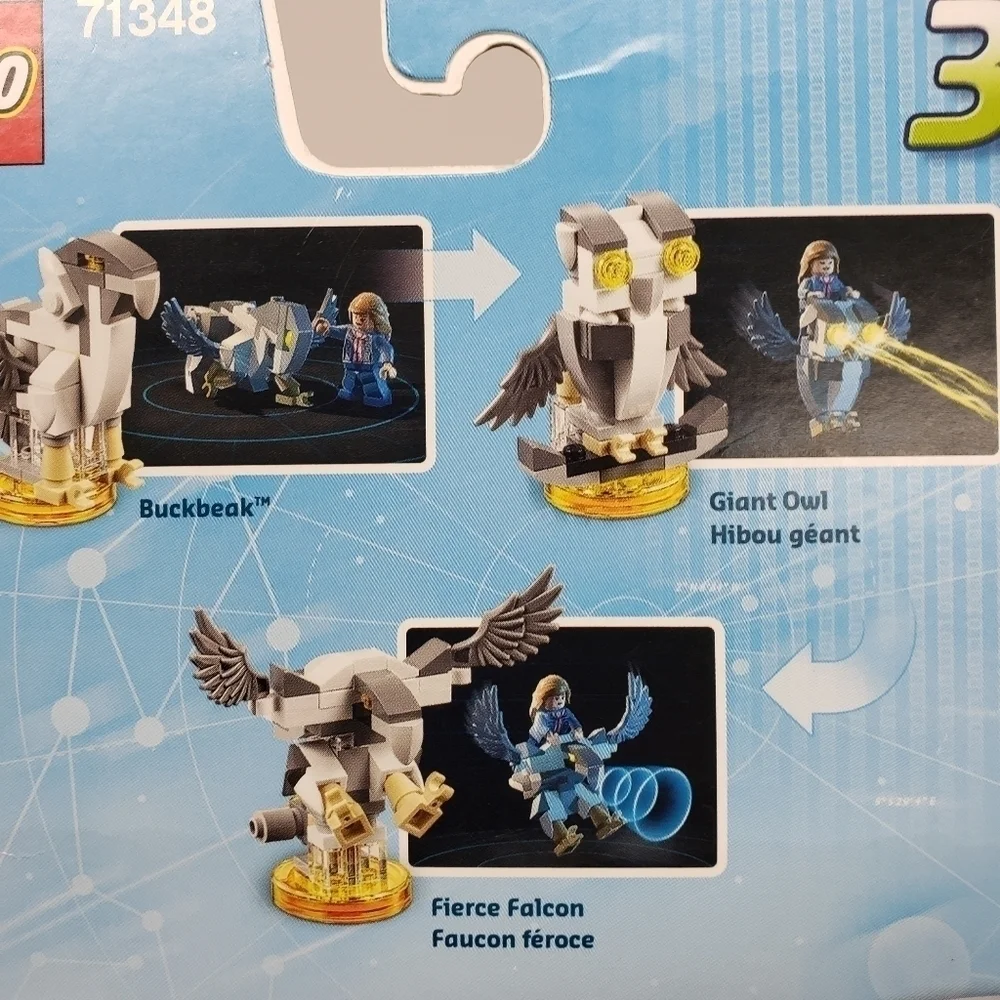 Lego Dimensions Harry Potter Fun Pack Hermione Granger Buckbeak Figs 64 Pieces